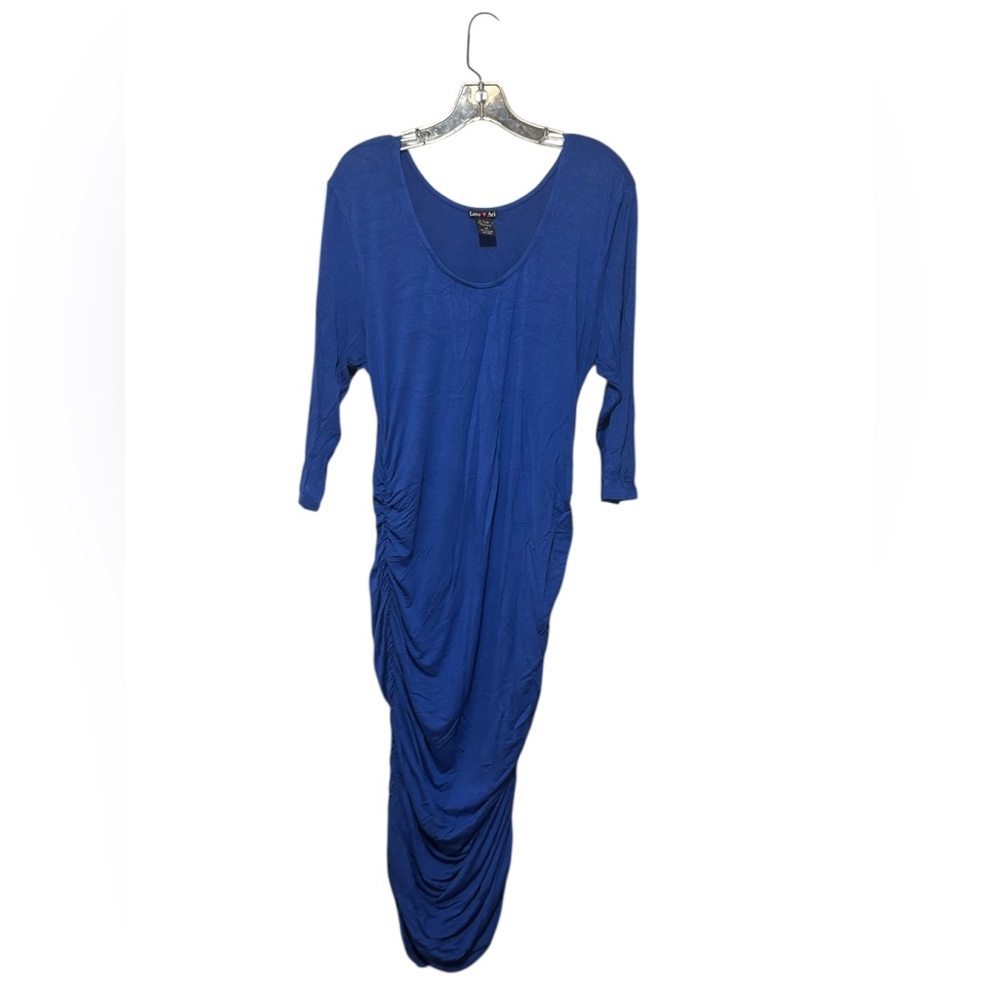 Love Arie Mis Length Ruching Dress